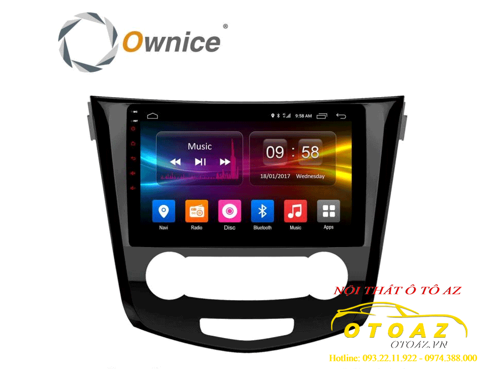 màn-hình-android-ownice-c500+-theo-xe-Xtrail