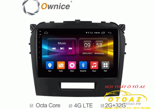 màn-hình-android-theo-xe-vitara-ownice-c500