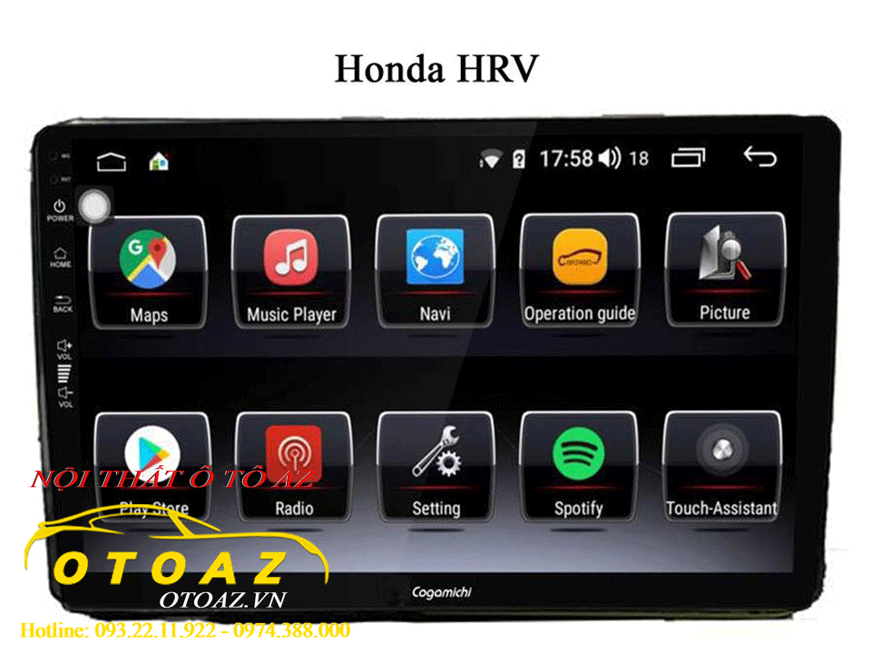 màn-hình-android-gogamichi-honda-HRV
