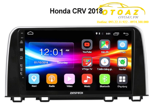 màn-hình-dvd-android-zestech-xe-CRV-2018