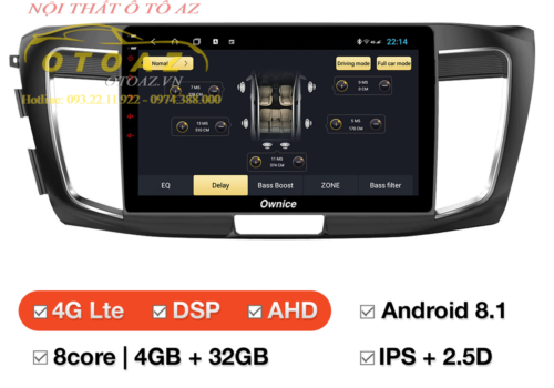 Màn-hình-android-ownice-C960-xe-Honda-accord-2014-2016