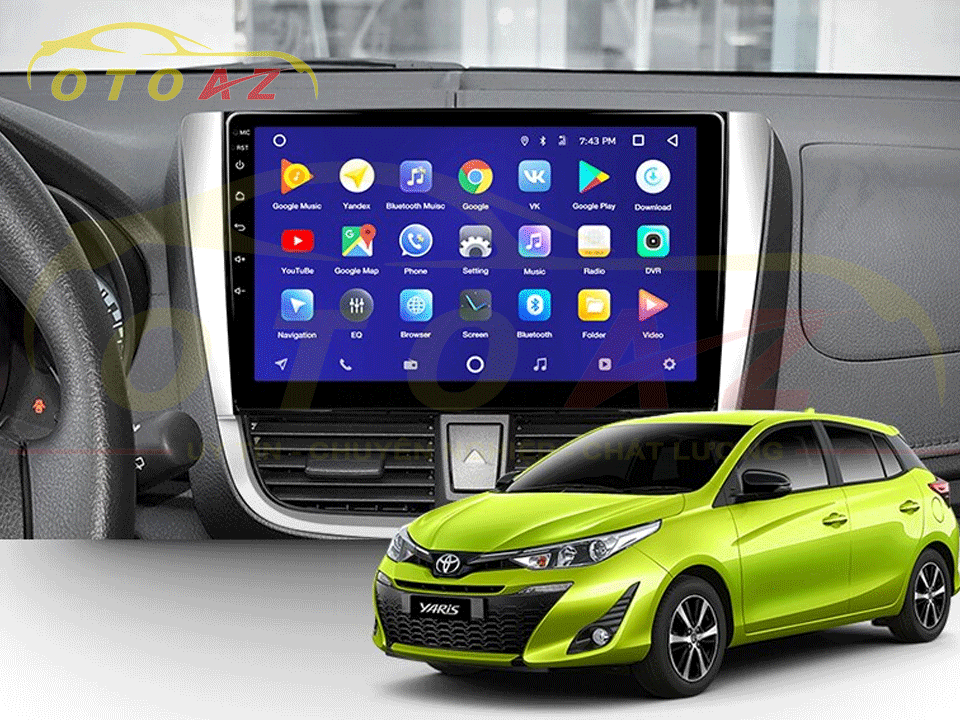 Màn Hình Android TEyes CC2 Xe Yaris 2016 Chính Hãng, Giá Rẻ Tại Hà Nội