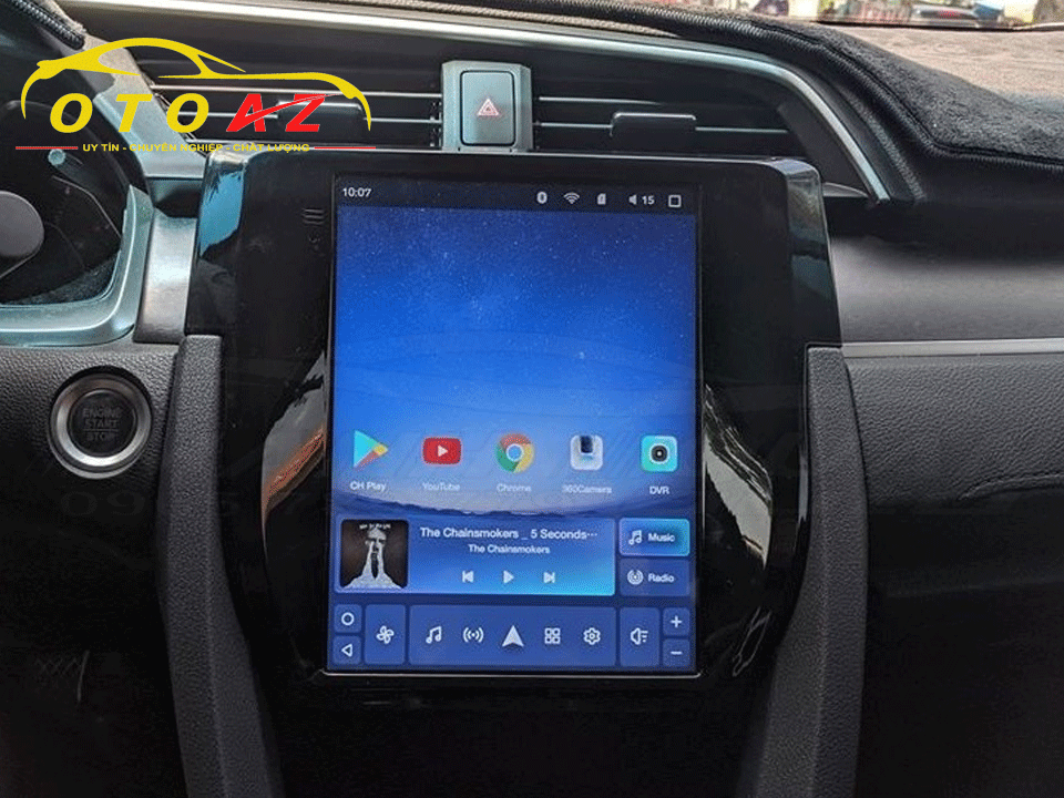 Màn-hình-android-TEyes-Tpro-xe-Civic-2018