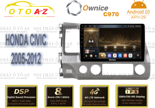Màn-Hình-Ownice-C970-Xe-Civic-2005-2012