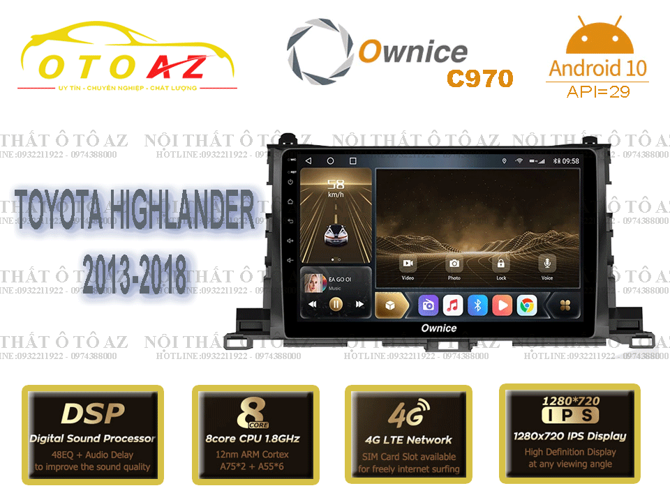 Màn-Hình-Ownice-C970-Xe-Highlander-2013-2018