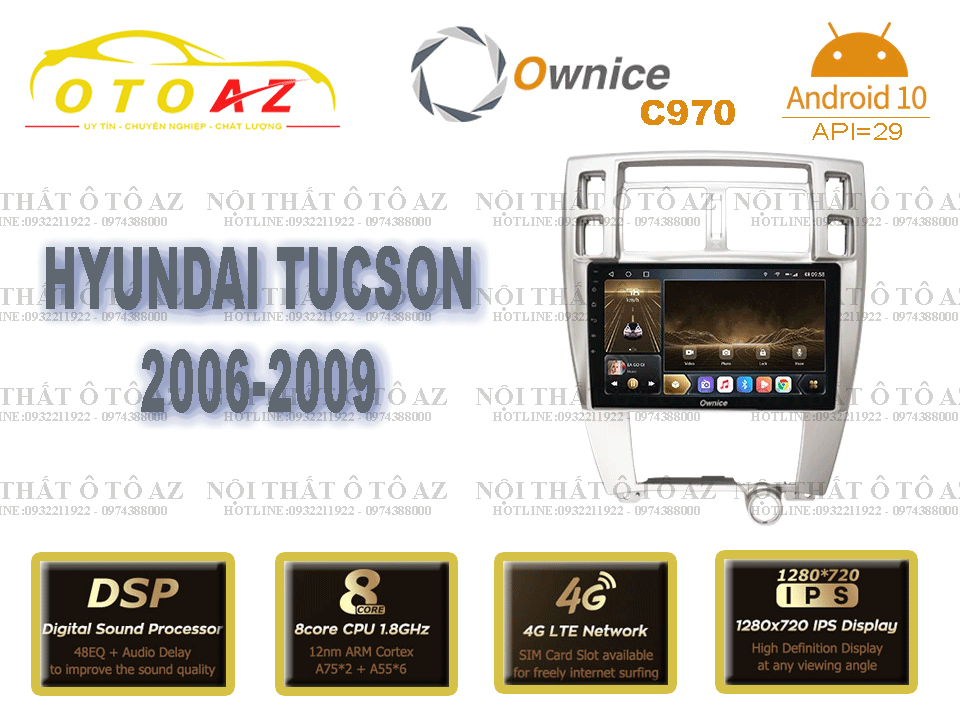 Màn-Hình-Ownice-C970-Xe-Tucson-2006-2009