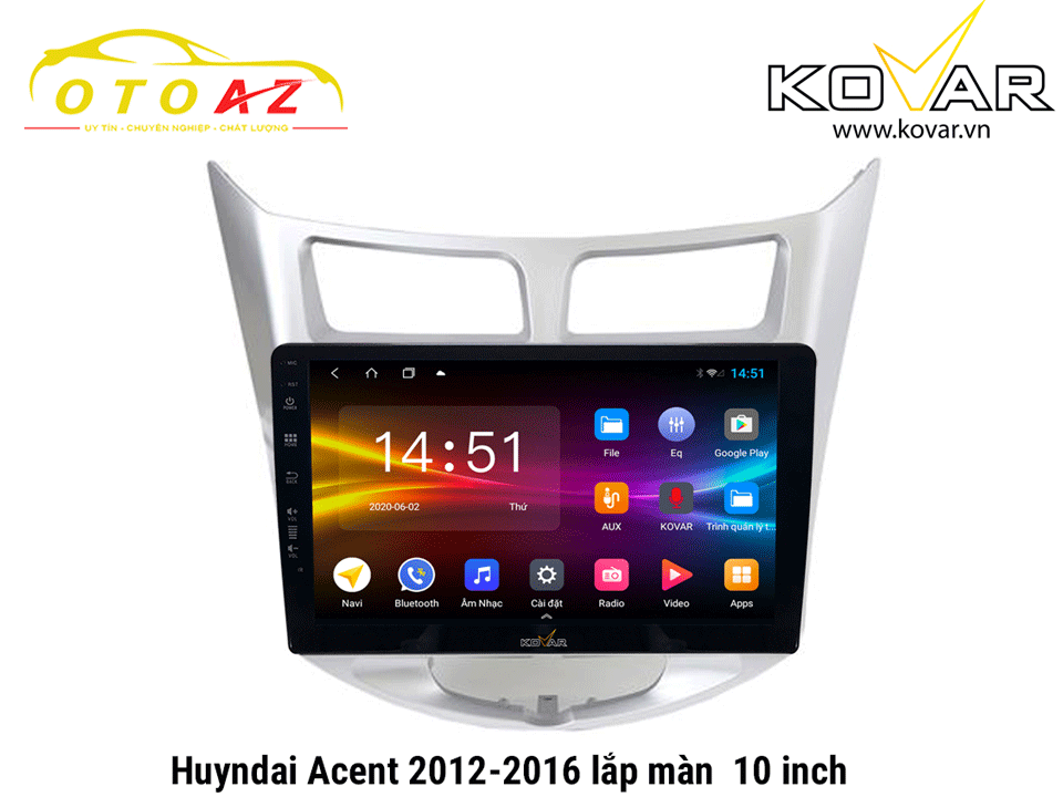 màn-hình-android-Kovar-Xe-Acent-2012-2016