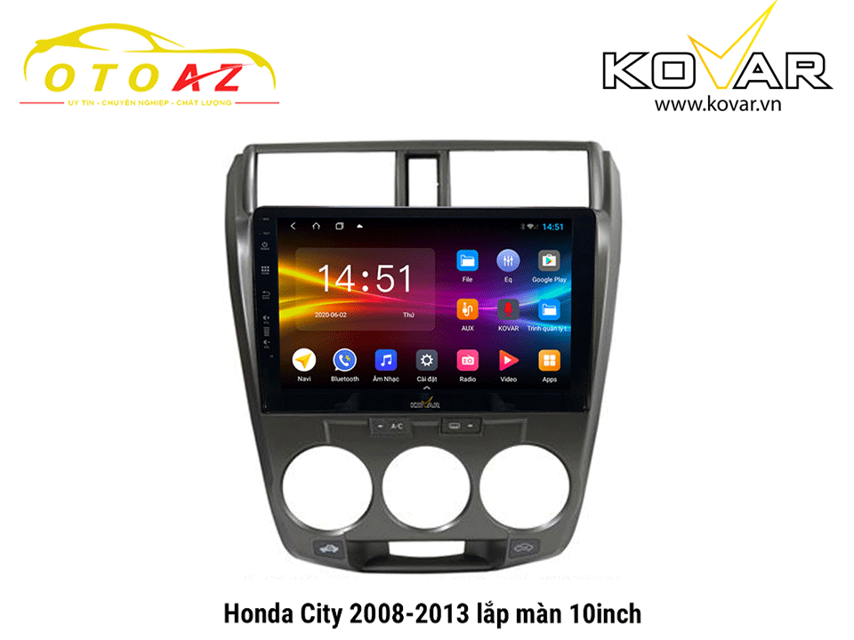 màn-hình-android-Kovar--cho-xe-City-2008-2013