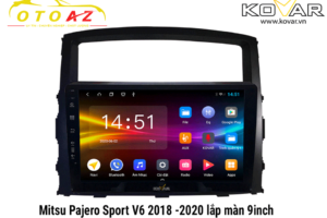 màn-hình-android-Kovar-cho-xe-PajeroSport