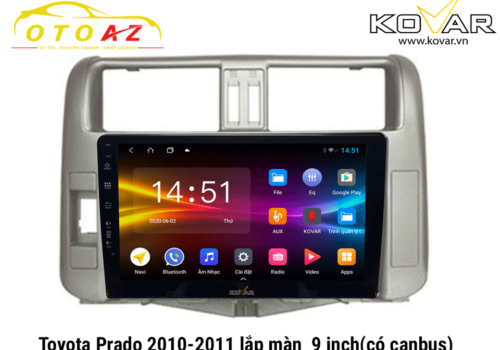 màn-hình-android-Kovar-cho-xe-Prado-2010-2011