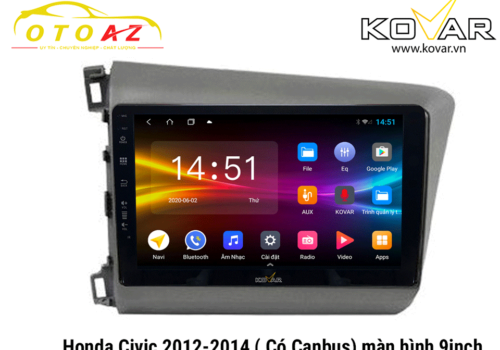 màn-hình-android-Kovar-xe-Civic-2012-2014
