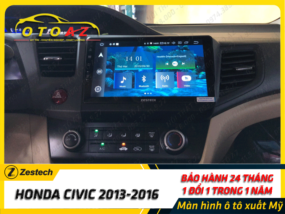 Màn-hình-android-Zestech-Z800Pro-Xe-Honda-Civic-2013-2016