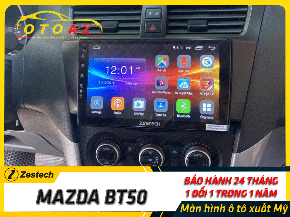 màn-hình-android-Zestech-xe-Mazda-BT50