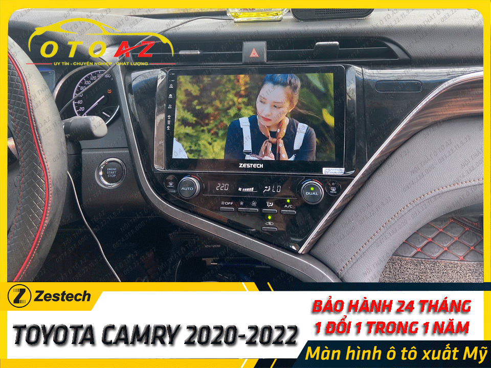 màn-hình-android-Zestech-xe-camry-2020-2022
