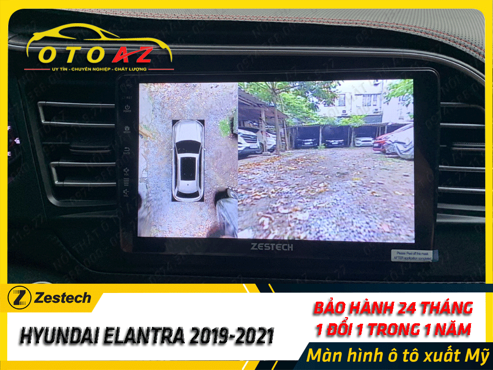 màn-liền-camera-360-Zestech-cho-xe-Hyundai-Elantra-2019-2021